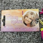 Rare Vintage 2000 Deadstock Official Britney Spears Mini Tote Clip Keychain Pink
