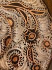 Vintage Erzincanlilar Hand-etched Turkish Copper 7  Decorative Plate