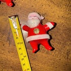 5-vtg Mr Santa Claus Plastic  Celluloid Japan Christmas St  Nick Mcm Kitch         