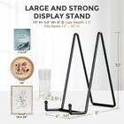 3 Pack 10 Inch Large Plate Stands For Display - Metal Plate Holder Display St   