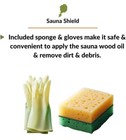 Sauna Shield Sauna Care Set     Sauna Wood Oil   Sauna Cleaner  33 8 Fl Oz Each 