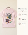 Levi   s X Pok  mon 25th Anniversary Pink Graphic Tee Large
