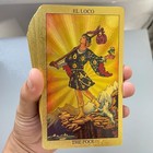 Original Design 78 Gold Foil Tarot Deck Rider Waite Cards With Gift Box Set Usa
