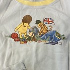 Disney Parks Winnie The Pooh 2pc Ls Cotton Knit Pajamas Blue 8 Great Britain Uk