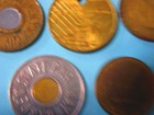 New York City 5-subway Transit Tokens   5 Tokens Total  