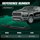 For 2019-2023 Ram 1500 Dt Front Active Air Dam 68274406ah 68274406ag