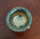 Antique Silver Footed Bowl Dollhouse Miniature