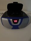 Sylvania Ac dc Portable Cd Player With Am fm Radio Boombox Model  Srcd243-b