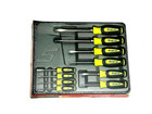Snap On Tools New Sgdx6040bhv 10pc Hi-viz Yellow Combination Screwdriver Set Usa