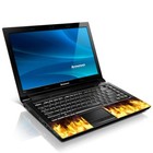 Laptop Skin Sticker Decal Cover Fire For Notebook Apple Dell Asus 13-16 Inch