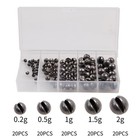 100pcs Fishing Weights Sinkers Premium Split Shot Fishing Weights Sinkers Rou 