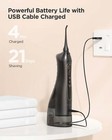 Fairywill Usb Water Flosser 4 Jet Tips Sonic Electric Toothbrush 5 Modes Timer