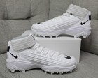Nike Force Savage Pro 2 Shark White Football Cleats Mens Size 12-13  bv5448-101 