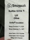 New Snugpak Softie Elite 1 Sleeping Bag Lh Left Hand Olive Green