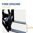 Pallet Fork For 1-2t Mini Excavator  Adjustable Stabilizer Bar  Free Shipping