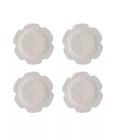 Bordallo Pinheiro Cabbage 10 43  Dinner Plate Set Of 4  white 