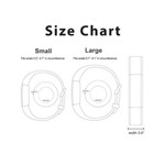 2pcs L Size Fitbit Alta Hr Replacement Band  Tpu Silicone Sport Strap