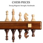 15  Magnetic Wooden Chess Set  Handmade 3  King Height Knight Staunton Chess    