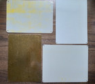  lot Of 4  Vintage Original Old National Forest Service Metal Signs Usfs Park