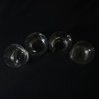 Set Of 4 Double Old Fashioned Whiskey Glasses Heavy Base