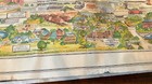 2 Vintage 1980   77 Indianapolis City Character Print Drawing Map Posters 28x 36