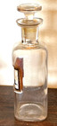 Antique Glass Label Pharmacy Apothecary Bottle 