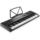 61 Key Digital Electronic Keyboard Piano With Light Up Keys Includes Stand Bench