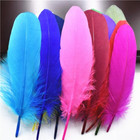 Wholesale Hard Pole Natural Goose Feathers Crafts Plumes 5-7inch 13-18cm Feather