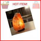 7 Inch Himalayan Salt Lamp With Dimmer Cord - Night Light Natural Crystal Rock C