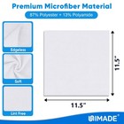 Shop Towel Rags  50 Pack Reusable Shop Rags Bulk Microfiber Cleaning Cloth Li   