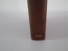 Antique 1799 Hb Leather Bound Book Nicholas Culpepper s Complete Medical Herbal