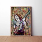 Michael Anthony Van Halen 12x18inch Print   Van Halen Print  Poster Shipping Us