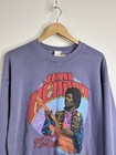Jimi Hendrix Made Worn Just Ask The Axis Purple Crewneck Medium