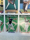1993 Topps Baseball Complete Set Of Uncut Sheets  W jeter Rc  Series 1  2