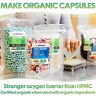 Size 0 Plantcaps Clear Empty Pullulan Vegan vegetable Vegetarian Pill Capsules