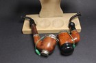 Vintage Estate Bruyere Garantie   Ark German Tobacco Pipe Set    Hunter