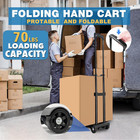  small Carrying Travel Cart For Hand Luggage Japard  Loadable 22lbs Mini Folding
