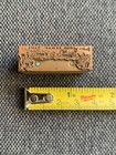 Letterpress Printing Block     iron scrap Metal    Themed   copper On Wood