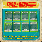 Throback Custom Football Card Set North Texas Mean Green Mestemaker Joe Greene