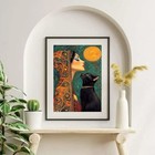 Moody Woman Diamond Art Kits For Adults black Cat 5d Diamond Painting Kits For A