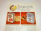 Post Bran Print Ad 1920s Vintage Advertisement Breakfast