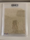 Martin Van Buren Autograph Letter Signed Als Psa dna Slabbed Authentic President
