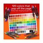 Artistro 120 Precision Dual-tip Acrylic Paint Markers     Paint Pens Set Wit