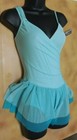 Body Wrappers P731 Mock Wrap Leotard Dress Ladies Dance Ballet Mint Seafoam