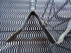 Lot Of 2 Antique Ornate Saddle Brace 18  Copper Lightning Rods