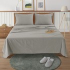 100  Cotton Flannel Sheets Twin Size - Brushed For Extra Softness - Lightweig   