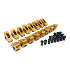 396 427 454 Bbc Big Block Chevy Aluminum Roller Rocker Arms 1 7 Ratio 7 16  Stud