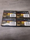 4 New Sony Metal Xr 60 Type Iv Metal Bias Audio Compact Cassette Tapes