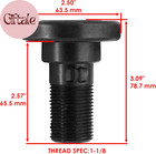Blade Bolts With Castle Nut Kit Compatible With King Kutter Rotary Cutter L40 L4