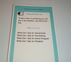 Vintage Ibm Command Reference Chart Pamphlet 1998   Microsoft Word 97  Ephemera